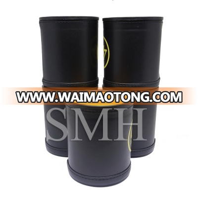 OEM Custom Printed Advertising Personalized PU Shaker Leather Dice Cup Set